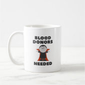 Erforderliche Blutspender Kaffeetasse (Links)