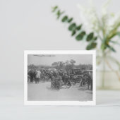 Erforderliche Krafträder, Paris-Foto Postkarte (Stehend Vorderseite)