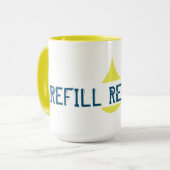 ERFORDERLICHER Status-REFILM Tasse (Vorderseite Links)