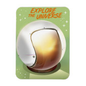 Erforsche das Universum Magnet (Vertikal)