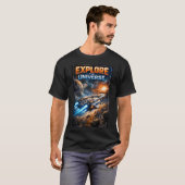 Erforsche das Universum T-Shirt (Vorne ganz)