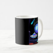 Erforsche die Unendlichkeit Kaffeetasse (VorderseiteRechts)