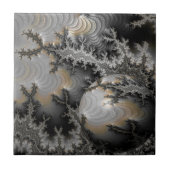 Erforschen der Mandelbrot Realm Keramik Tile Fliese (Vorderseite)