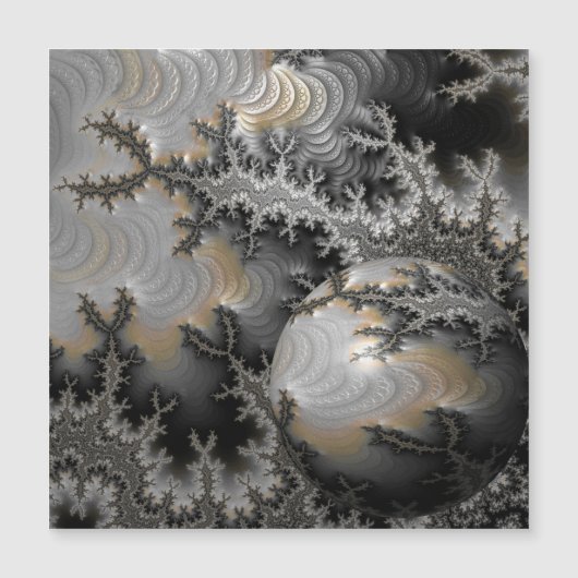 Erforschen des Mandelbrot Realm Magnet (Vorderseite)