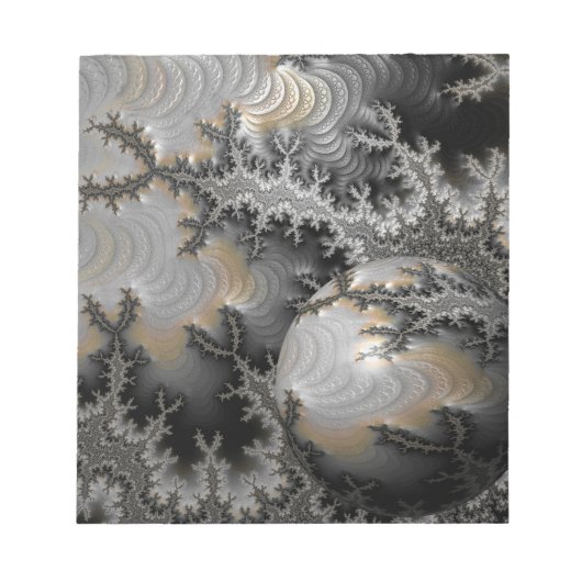 Erforschen des Mandelbrot Realm Notepad Notizblock (Vorderseite)