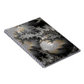 Erforschen des Mandelbrot Realm Spiral Notebook Notizblock (Rechte Seite)
