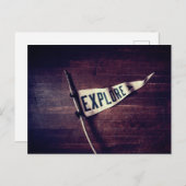 Erforschen - Erlebnis wartet Postkarte (Vorne/Hinten)