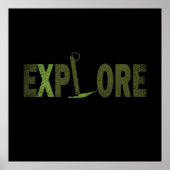 Erforschen Sie die Wildnis Poster (Vorne)