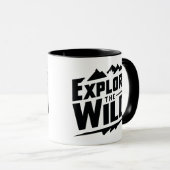 Erforschen Sie die Wildnis Tasse (VorderseiteRechts)