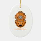 Erforschen Sie eine andere Welt Keramikornament (Vorne)
