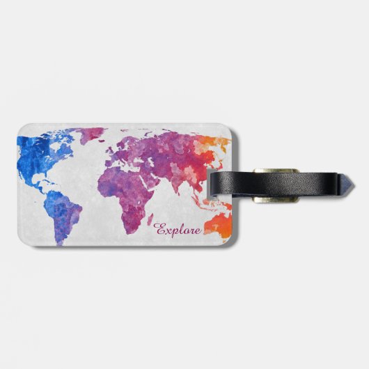 Erforschen Sie Gepäckanhänger (Rückseite horizontal)