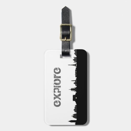 Erforschen Sie Gepäckanhänger (Vorderseite vertikal)