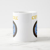 ERFORSCHEN Sie - Menschenkompaß Jumbo-Tasse (Vorderseite)