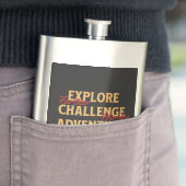 Erforschen Sie Motivierend Infos zu Challenge Adve Flachmann (Beispiel)