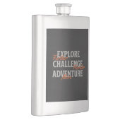 Erforschen Sie Motivierend Infos zu Challenge Adve Flachmann (Rechts)