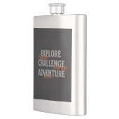 Erforschen Sie Motivierend Infos zu Challenge Adve Flachmann (Links)