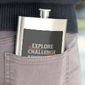 Erforschen Sie Motivierend Infos zu Challenge Adve Flachmann (Beispiel)