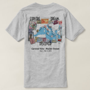 Erforschen Sie, träumen Sie, entdecken Sie - T-Shirt