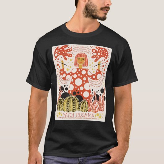 Erforscht Themen des klassischen Yayoi Kusama-T - T-Shirt (Vorderseite)