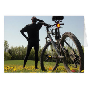 Erforschung auf einer Karte des Fahrrad-2