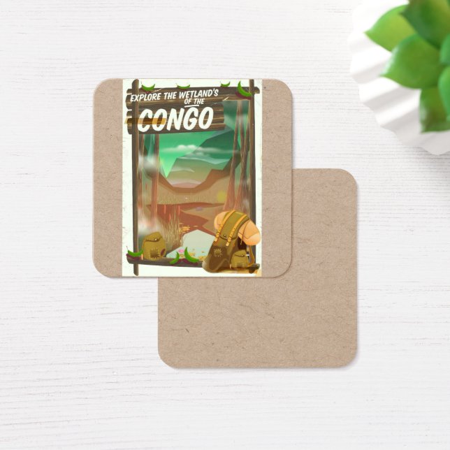 Erforschung der Feuchtgebiete im Kongo (Schreibtisch)