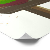 Erforschung der Feuchtgebiete im Kongo Poster (Ecke)