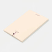 Erforschung der Tiefen der Sprache, ein Text nach  Post-it Klebezettel (angewinkelt)