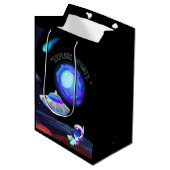 Erforschung der Unendlichkeit Mittlere Geschenktüte (Vorderseite Schrägansicht)