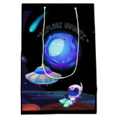 Erforschung der Unendlichkeit Mittlere Geschenktüte (Rückseite)