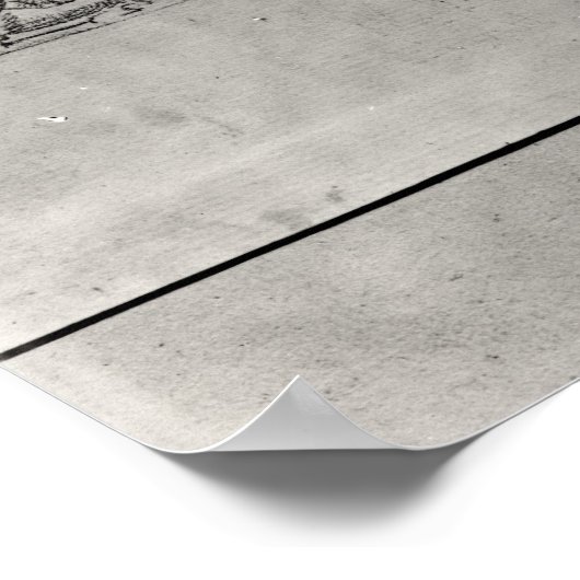 Erforschung des Fries aus einer Abstammung Poster (Ecke)