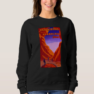Erforschung des Marmeladen-Planeten Weltraum-Bergb Sweatshirt