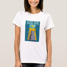 Erforschung des T - Shirt Dein Feind (leicht)