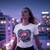 Erforschung des Universums-Designs der Liebe Tri-Blend Shirt