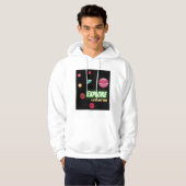 Erforschung des Universums Hoodie (Vorne ganz)