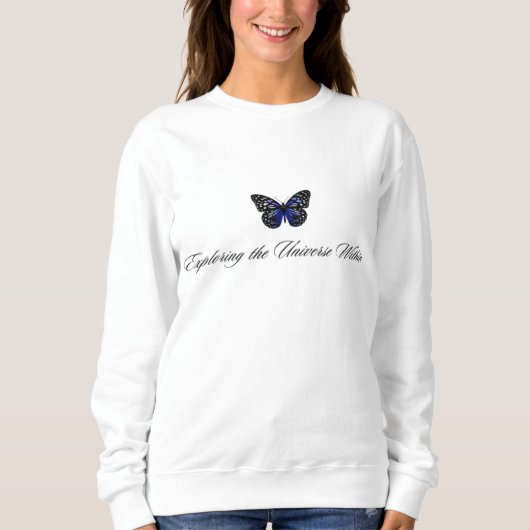 Erforschung des Universums Sweatshirt (Vorderseite)