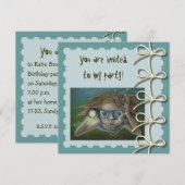 Erforschung Einladung (Vorne/Hinten)