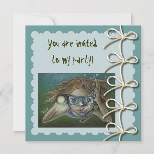 Erforschung Einladung (Vorderseite)