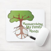 Erforschung meiner Familienwurzeln Mousepad (Mit Mouse)