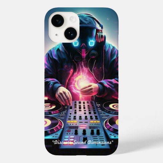 "Erforschung musikalischer Realms" Case-Mate iPhone Hülle (Rückseite)