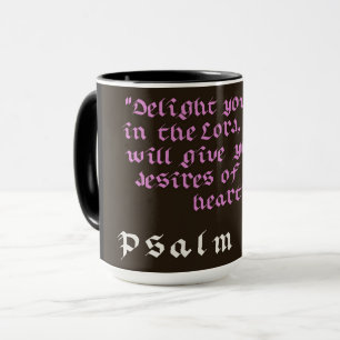Erfreuen Sie sich in der christlichen Postkarte de Tasse