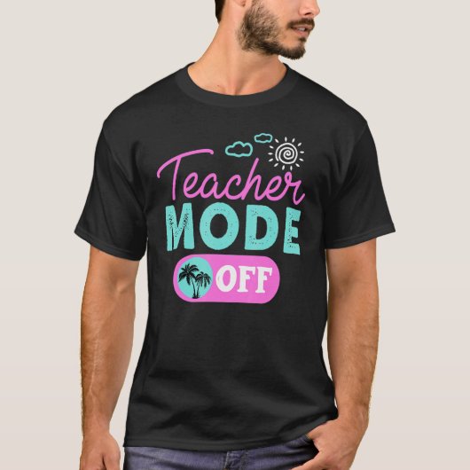 Erfreulicher Lehrermodus am letzten Schulsommer B T-Shirt (Vorderseite)