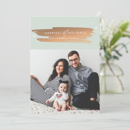 ERFREUNDLICHKEIT DER Weihnachtskarte Feiertagskarte (Stehend Vorderseite)