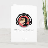 Erfrischend am 60. Geburtstag Karte (Rückseite)