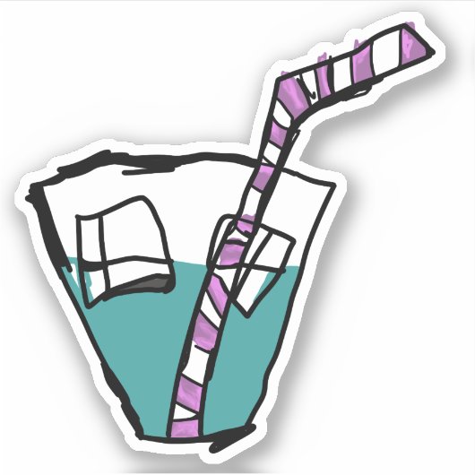 erfrischend aufkleber (Vorderseite)