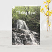 Erfrischend & bedeutend, Denken Sie an Sie, Karte (Gelbe Blume)