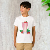 Erfrischend Berry Smoothie Pink Drink T-Shirt