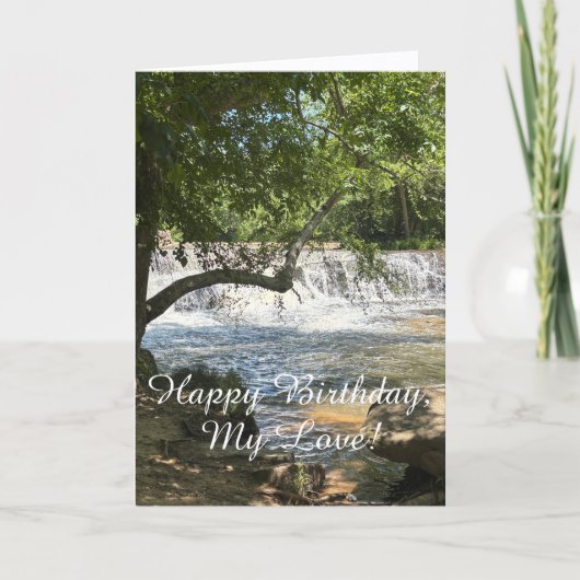 Erfrischend, Happy Birthday Meine Liebe, Card Karte (Vorderseite)