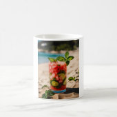 "Erfrischend Watermelon Mojito Vibes" Kaffeetasse (Mittel)