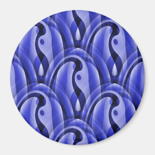 Erfrischende Augenblicke in Blau... Magnet