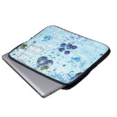 Erfrischende Blueberry Water Notebook-Tasche Laptopschutzhülle (Vorne Knopf)